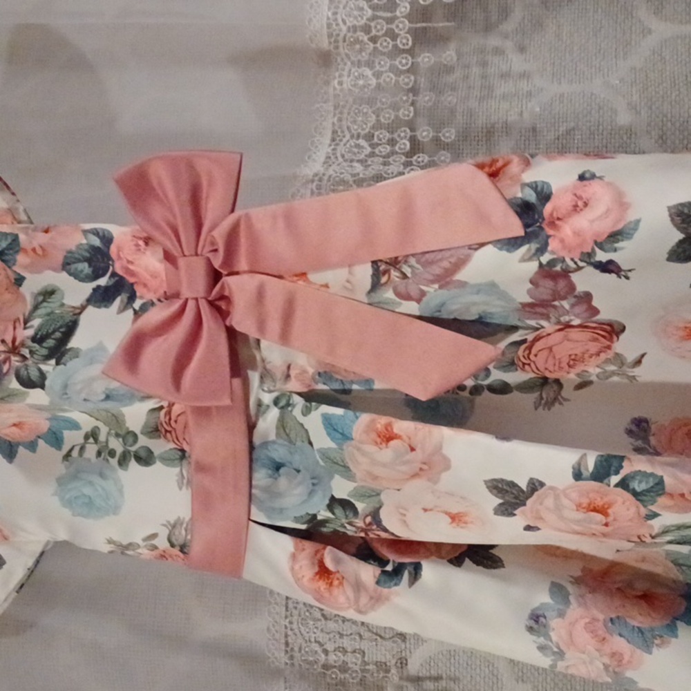 Girls Ruffle Flower Dress - Picture 3 of 5